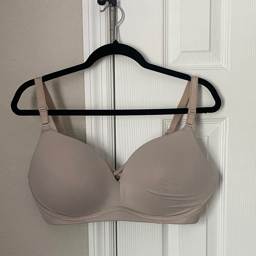 Torrid Soft Beige Wireless Push-Up Bra